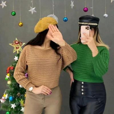 نیم تنه بافت مدل مینو