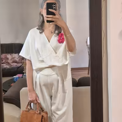 ست بلوز و شلوار ژاکارد