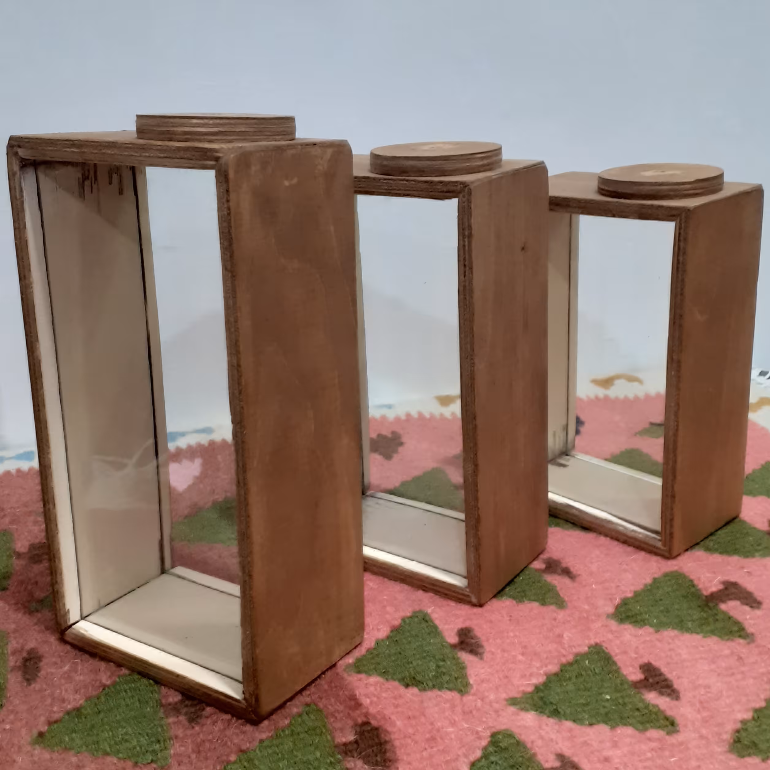 بانکه حبوبات چوبی