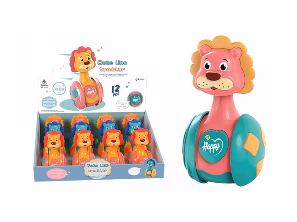 شیر تعادلی جغجغه ای اسباب بازی