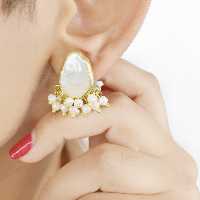 گوشواره دست ساز ترک کد 5867