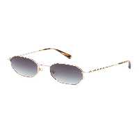 عینک آفتابی صورتی مردانه و زنانه HM 1632 C2 GEOMETRY ROSE GOLD یونیسکس ANISEX Hermossa