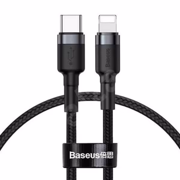 کابل تبدیل Type-C به لایتنینگ 1 متری بیسوس CATLKLF-G1