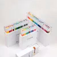 ماژیک حرفه ای دوسر  36 رنگ TIANJIAO کد83080