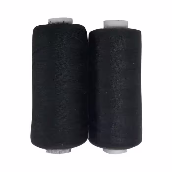 نخ خیاطی مشکی مدل san98 بسته 2 عددی طول 457 متر