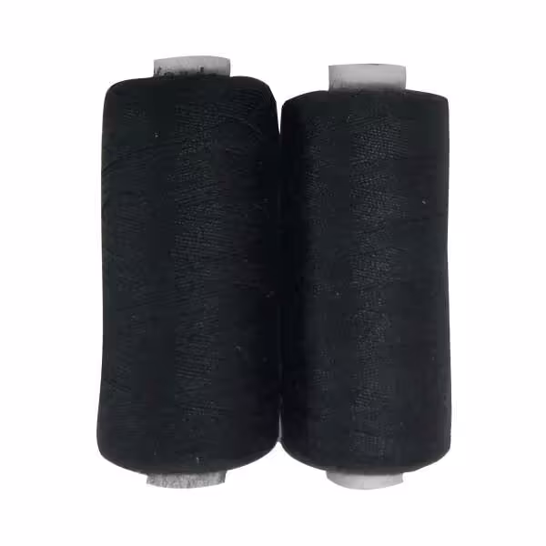 نخ خیاطی مشکی مدل san98 بسته 2 عددی طول 457 متر
