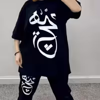 ست لانگ هیچ با شلوار اسپرت مردانه زنانه فری تا50 فلامنت فول کش