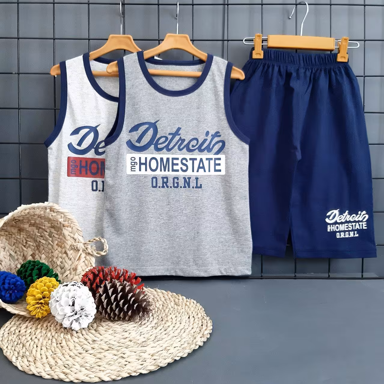 تاپ شلوارک پسرانه سایز 50 و 55  کد247n