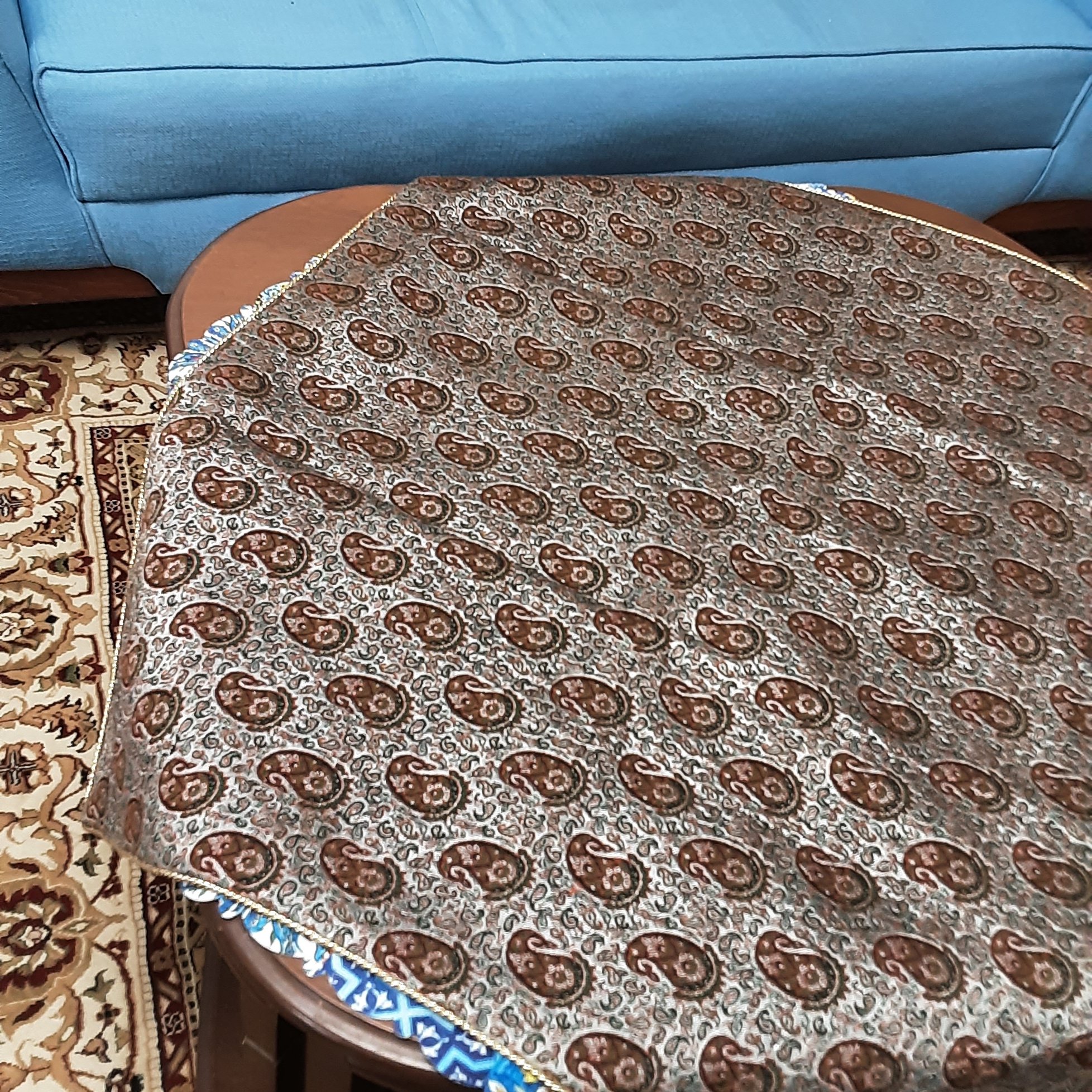 ست رومیزی گرد 