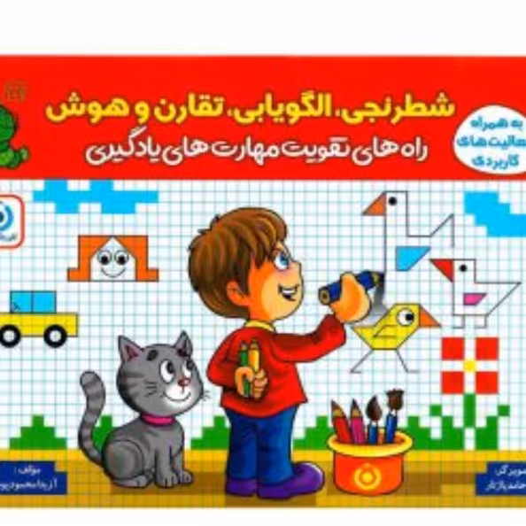 کتاب شطرنجی، الگویابی، تقارن و هوش . راههای تقویت هوش فضایی. پیش نیاز یادگیری ریاضی