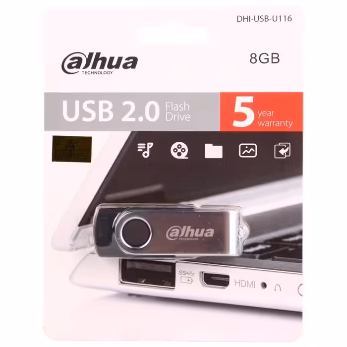 فلش 8 گیگ داهوا dahua با گارانتی 3 ساله معتبر