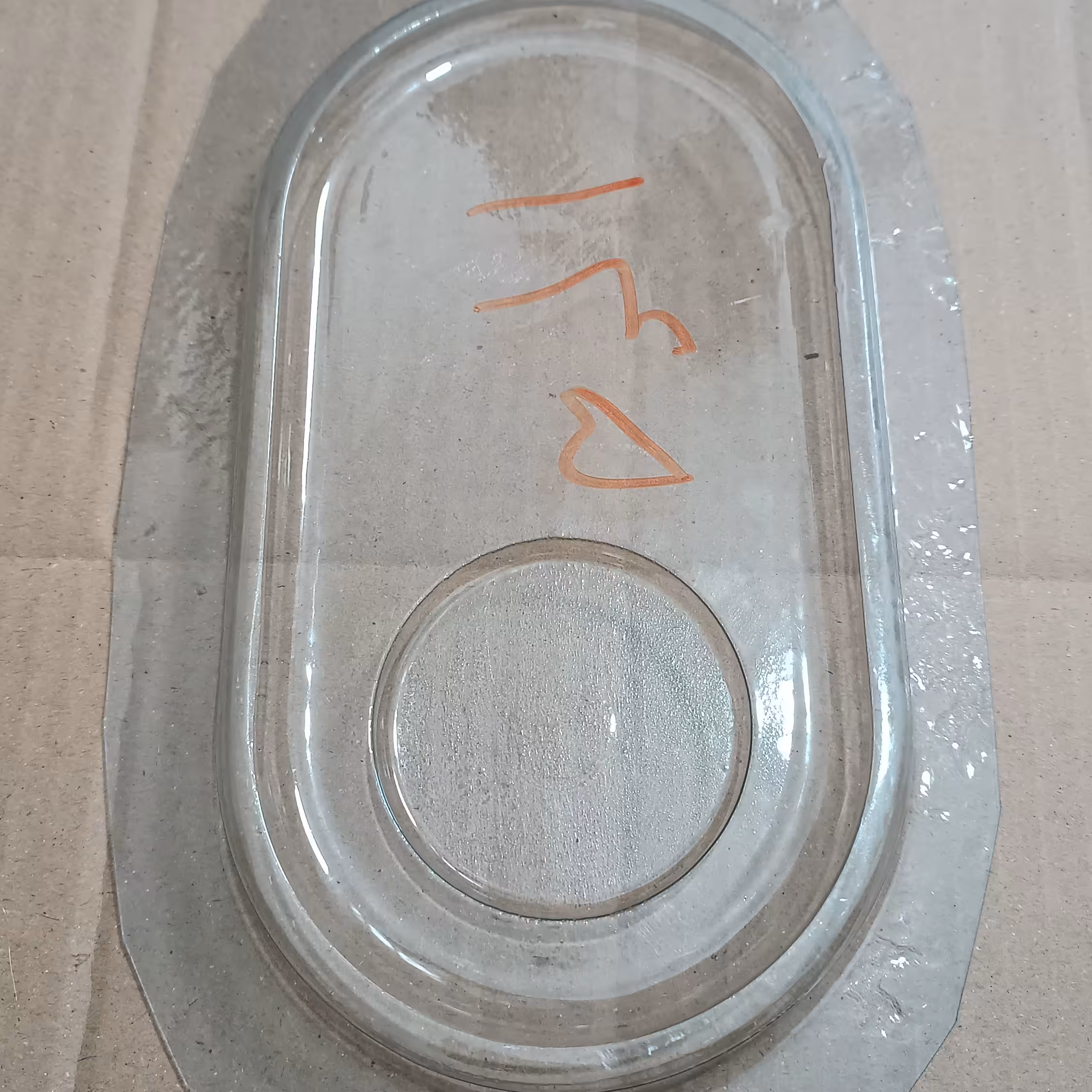  قالب طلقی سینی چای تک نفره کد145