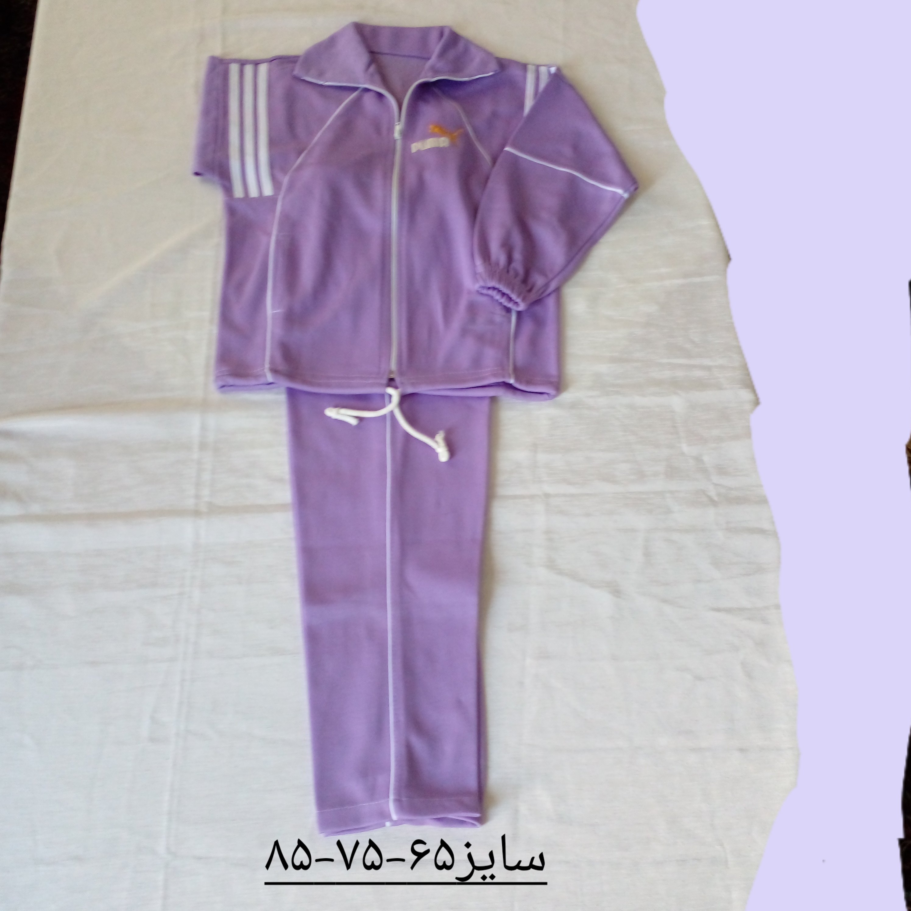 لباسگرم ورزشی نوجوانان کاپشن وشلوارپارچه فرهنگی دورو