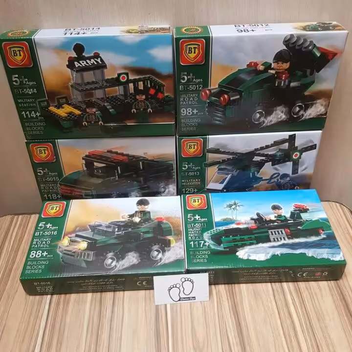 لگو اتش نشانی در 6مدل وهرمدل 145000تومان