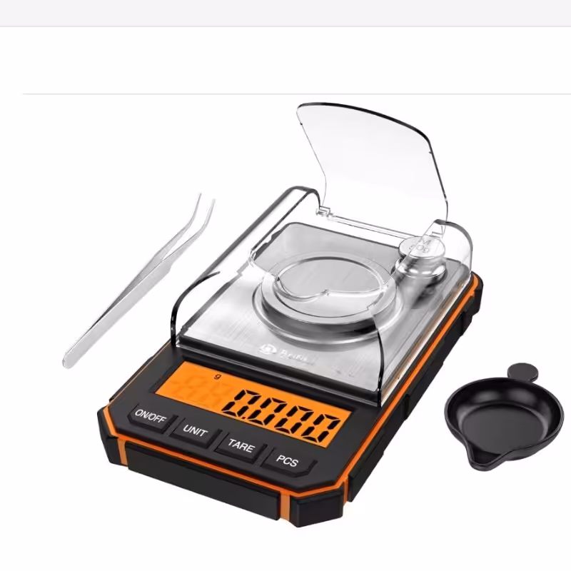 ترازو یک هزارم تا 50 گرم طلا و زعفران آزمایشگاهی 