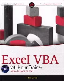 󾕇 Urtis T., Excel VBA 24-Hour Trainer-Wrox, 2011 - دانلود کتاب های دانشگاهی