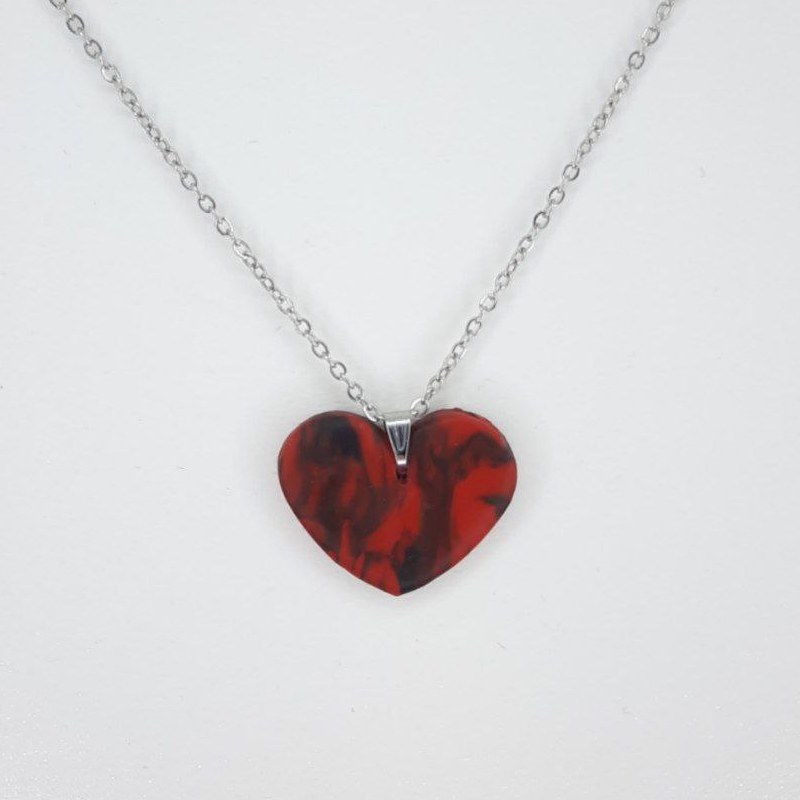 گردنبند طرح قلب