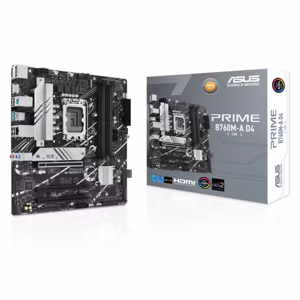 مادربرد ایسوس مدل ASUS PRIME B760M-A D4-CSM