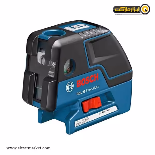 تراز لیزری بوش دو خط نقطه زن مدل GCL25