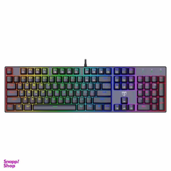 کیبورد مکانیکال گیمینگ تی دگر مدل Frigate T-TGK306 سوئیچ قرمز