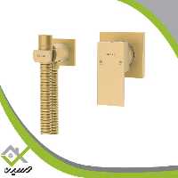 ملزومات توالت لاکچری توکار کلار مدل فلت طلامات(هزینه ارسال پس کرایه است)