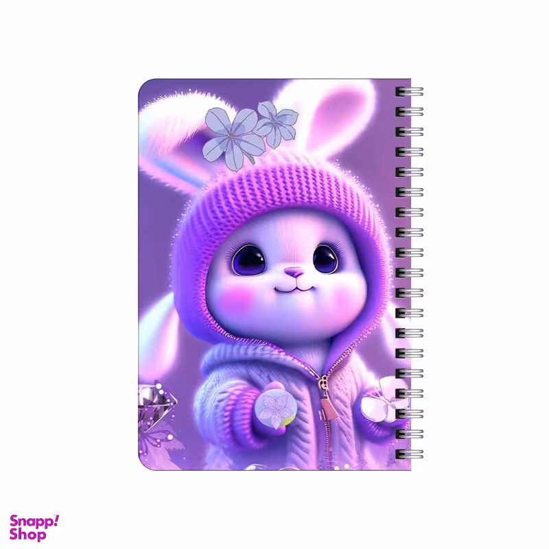 دفترچه یادداشت بامبیلیپ مدل چوبی طرح خرگوش کد 5429254