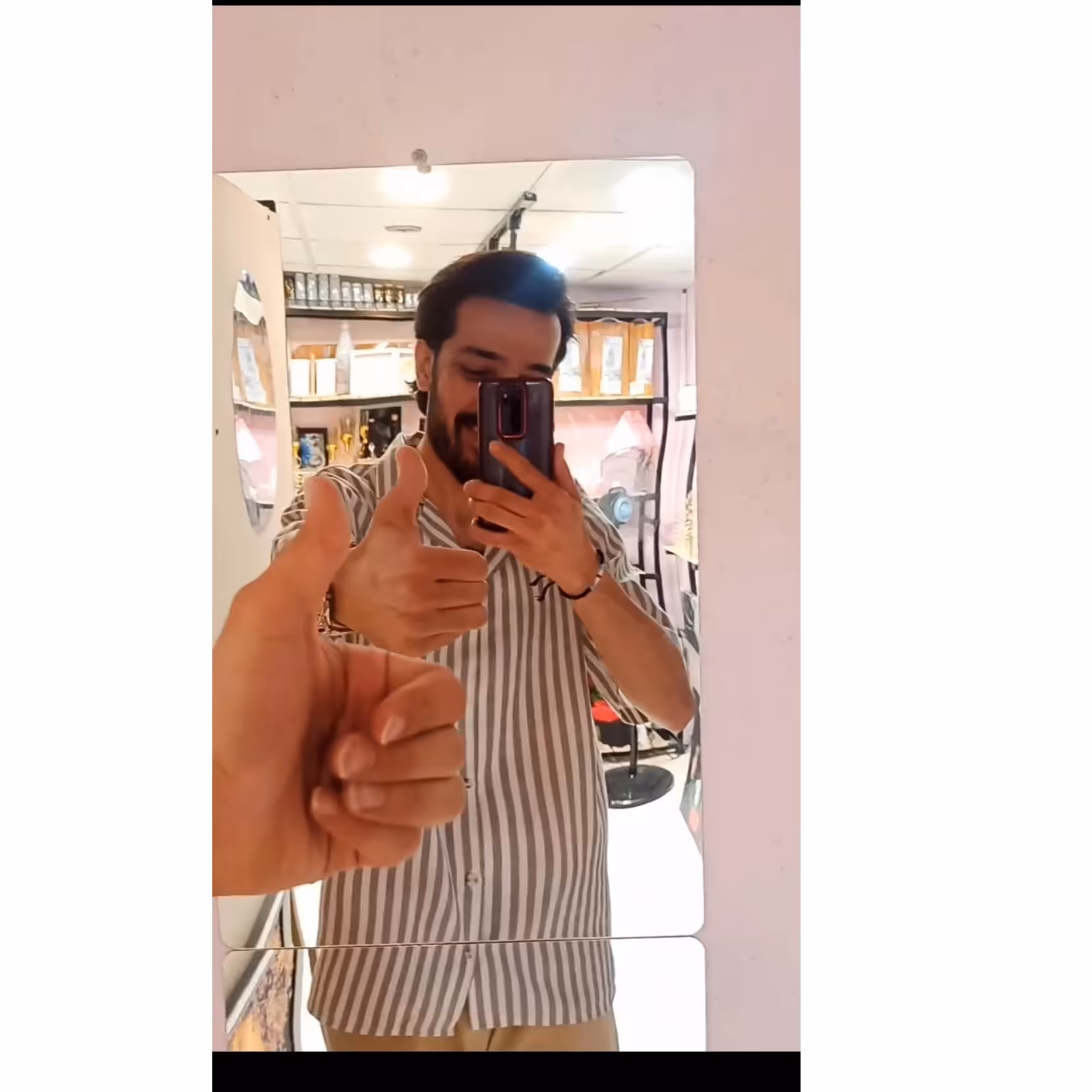 اینه چسبی مستطیلی. بسته دو عددی 