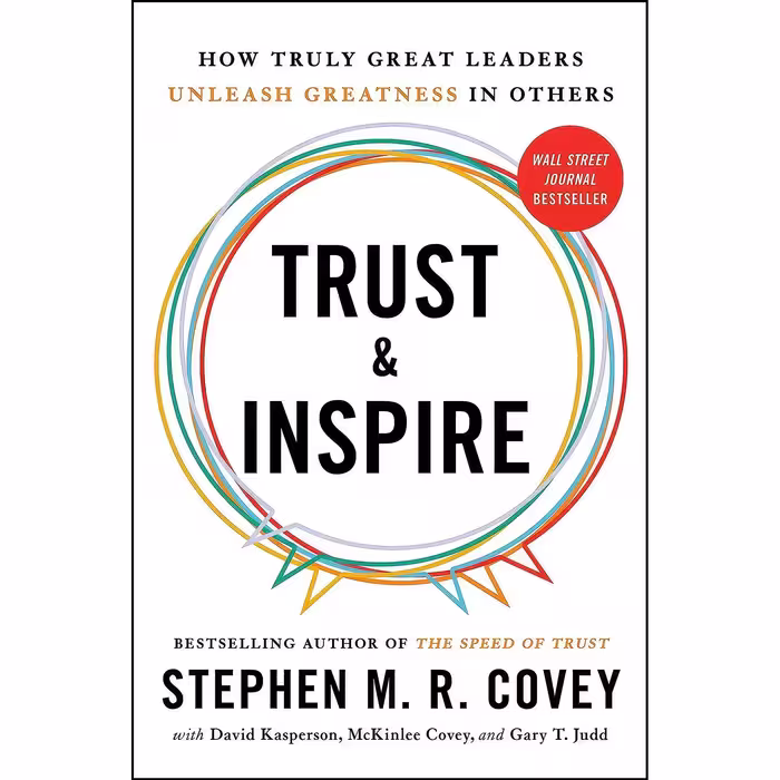 کتاب زبان اصلی Trust and Inspire اثر Stephen MR Covey انتشارات Simon  Schuster