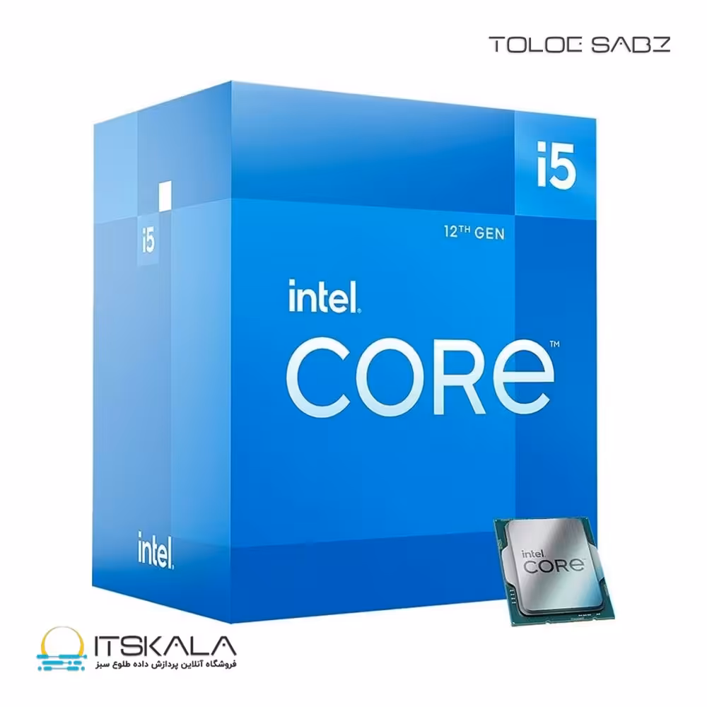 قیمت و خرید پردازنده باکس اینتل مدل i5-12400 با فرکانس 2.5 گیگاهرتز | ITSKALA