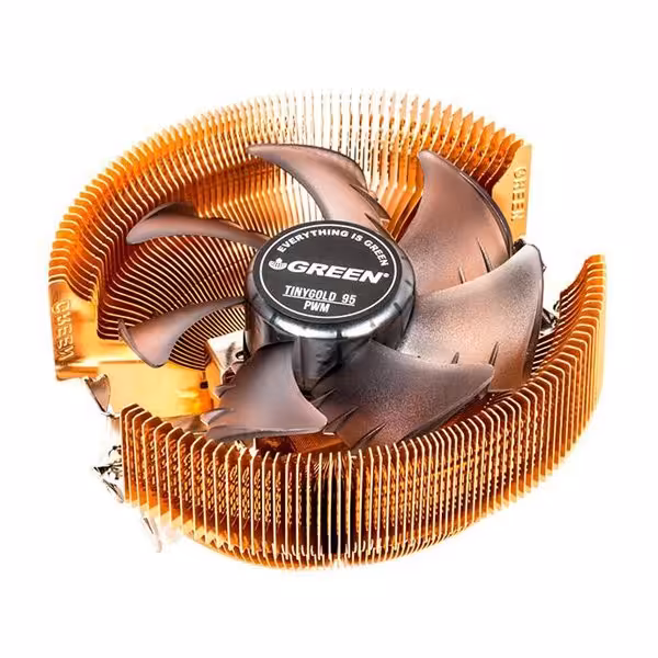 سیستم خنک کننده بادی گرین مدل Tiny Gold 95 PWM