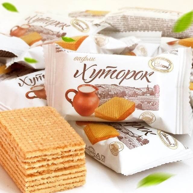 ویفر شیری روسی