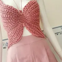 نیم تنه پروانه ای دستبافت گالری آفتابگردون 