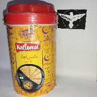 ترشی انبه مخلوط روغنی نشنال طرح رمضان یک کیلویی ساخت پاکستان اورجینال  national mixed pickle