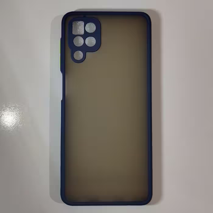 کاور گوشی موبایل سامسونگ مدل Galaxy a12 رنگ سرمه ای 