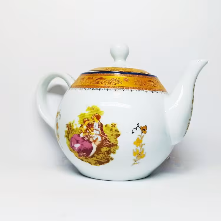 سرویس لمونژ (لیلی و مجنون) مدل قوری گرد 800 سی سی