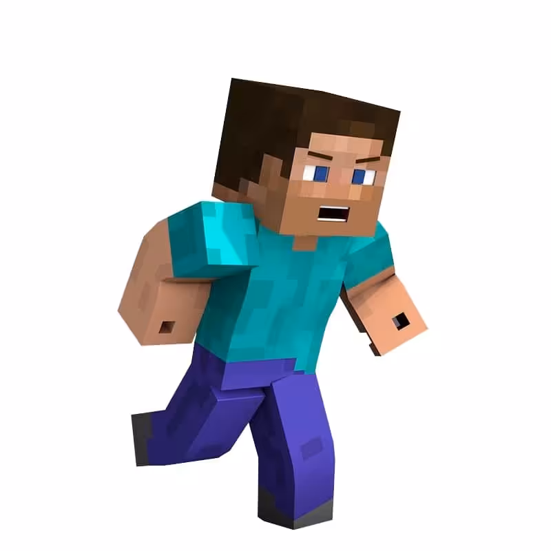 استند رومیزی تولد طرح ماینکرافت