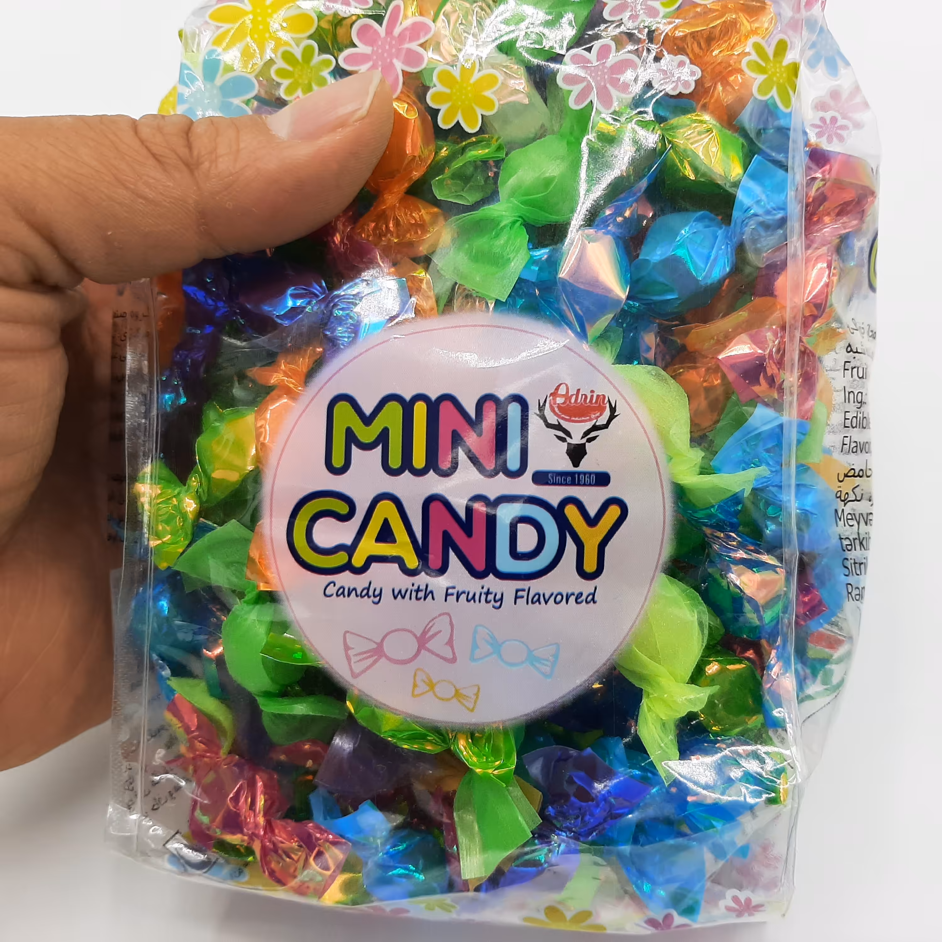 شکلات مینی کندی آدرین mini candy  رنگی