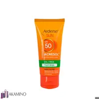 ضد آفتاب فاقد چربی SPF50 آکنه سول آردن بژ هلویی
