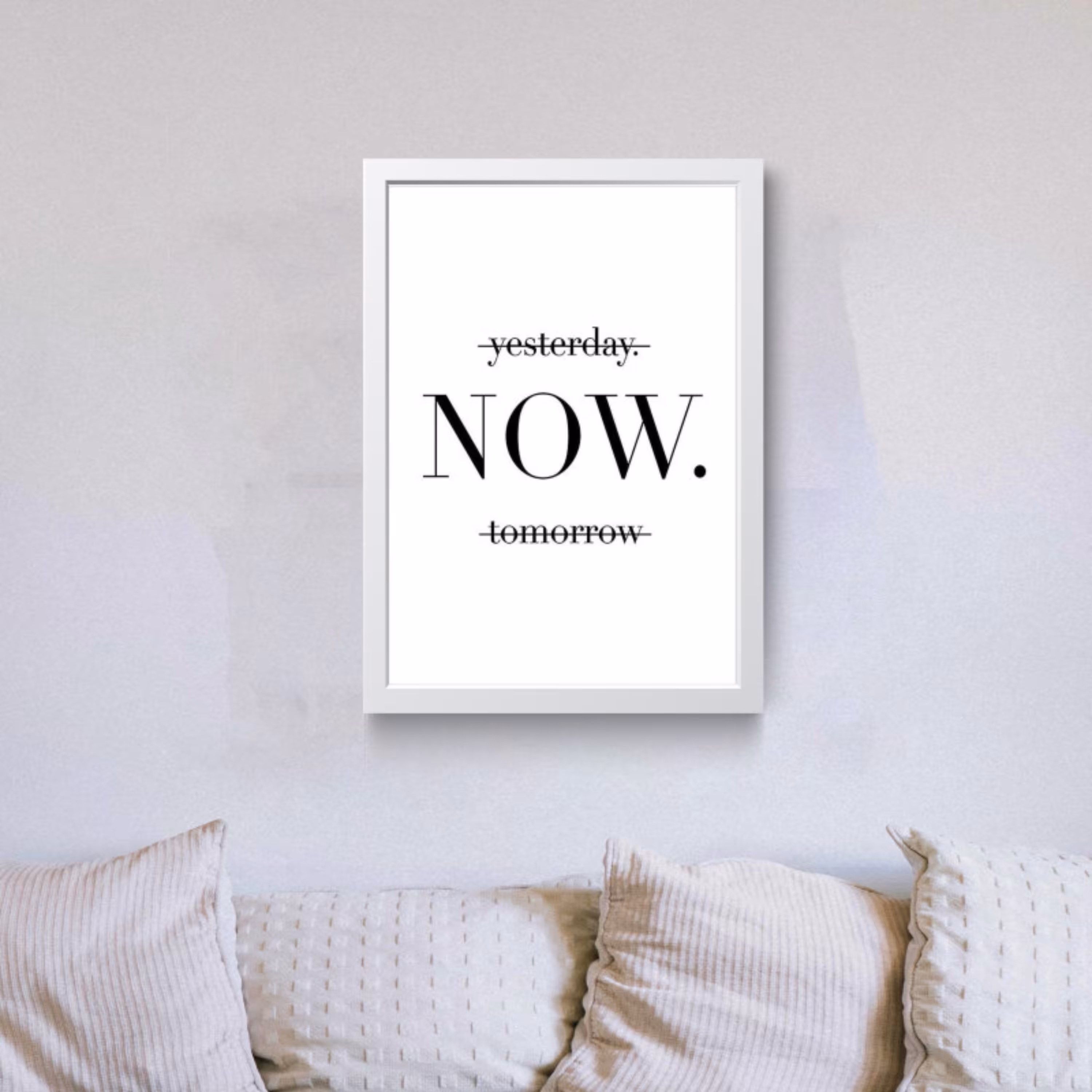 تابلو مدل دکوراتیو NOW انگیزشی کدN192