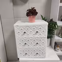 فایل کشویی تسا 3طبقه بزرگ نگین دار نظم دهنده دراور باطراحی زیبا و باکیفیت 