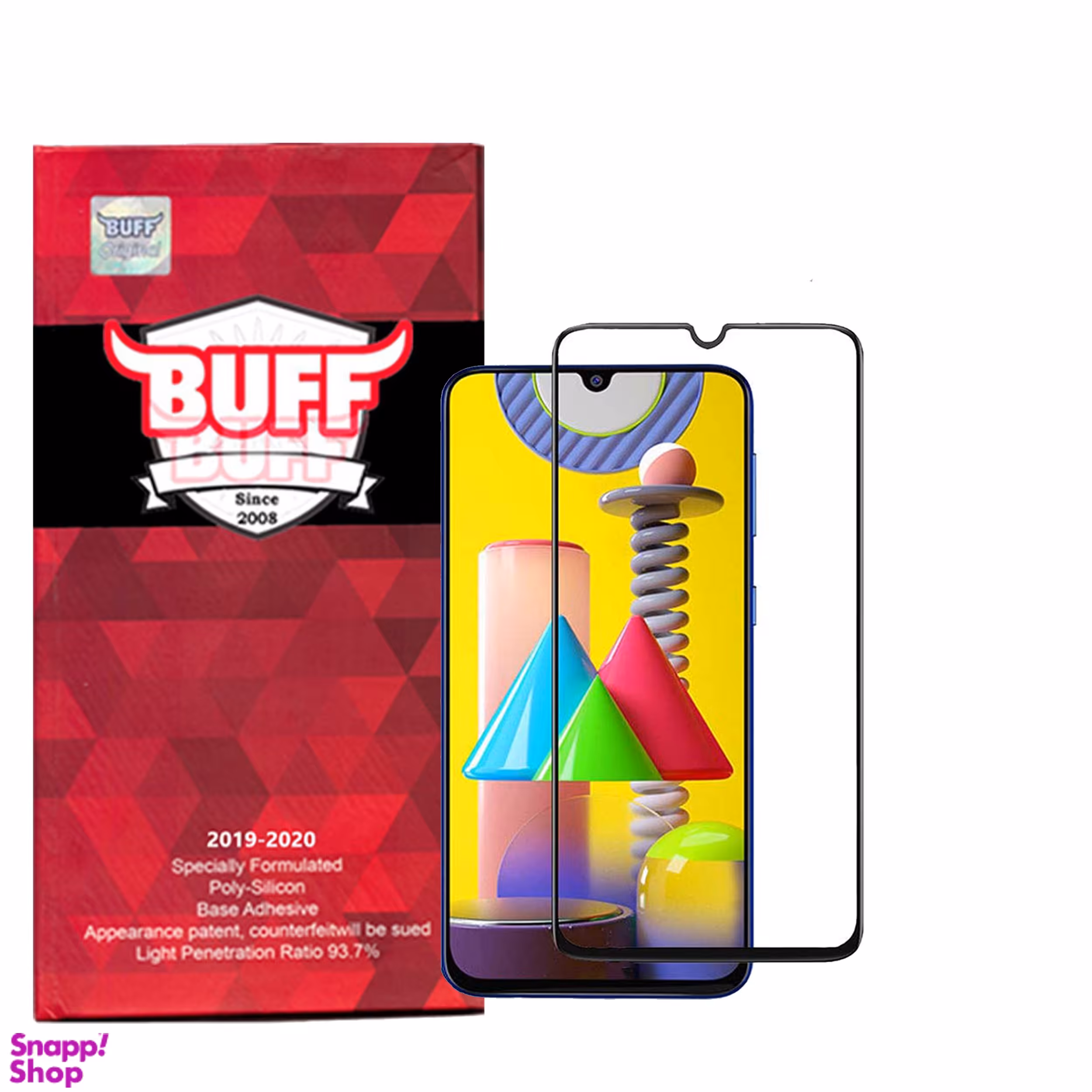 محافظ صفحه 5D بوف مدل F33مناسب گوشی سامسونگ Galaxy F41