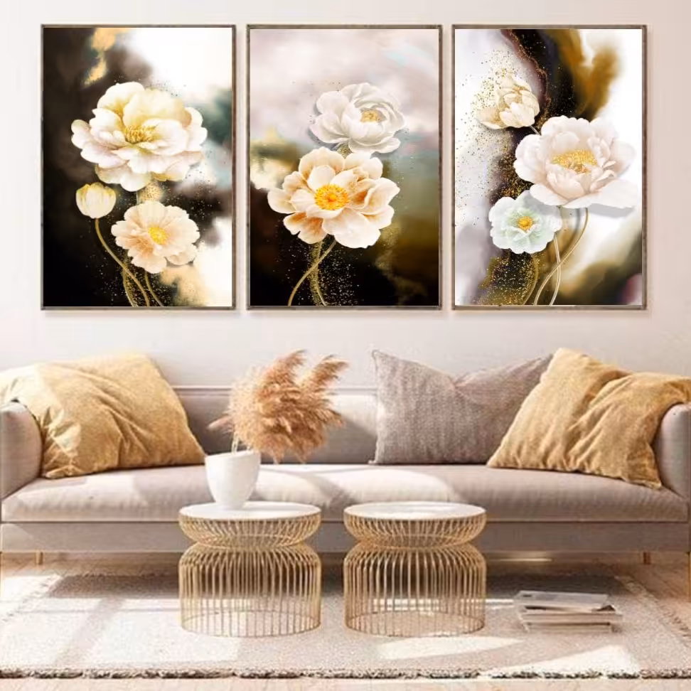 تابلو دکوراتیو 3تیکه  کد 00104