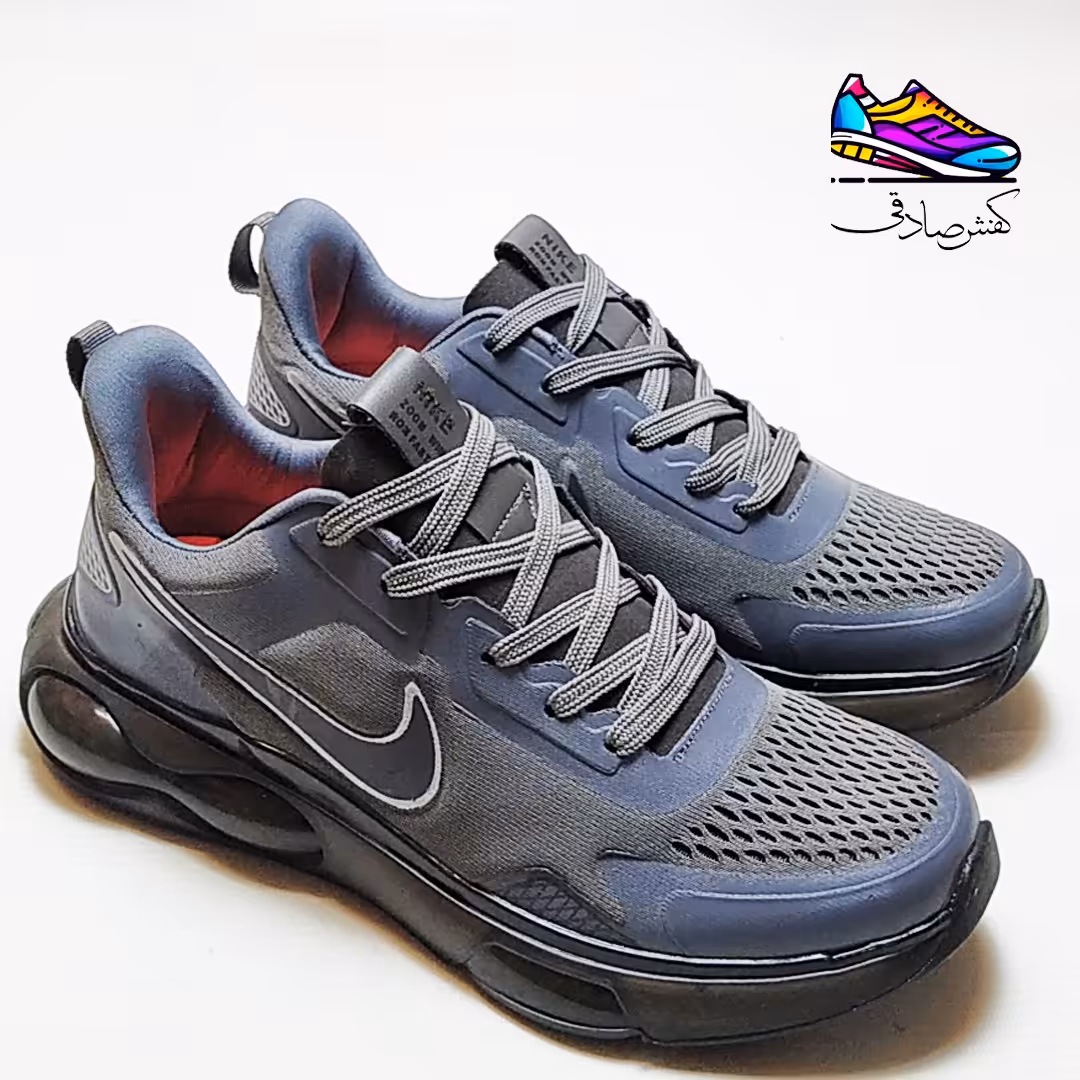 کتانی مردانه نایک طوسی با زیره پاستیلی جدید شرکت ولکان کد 515