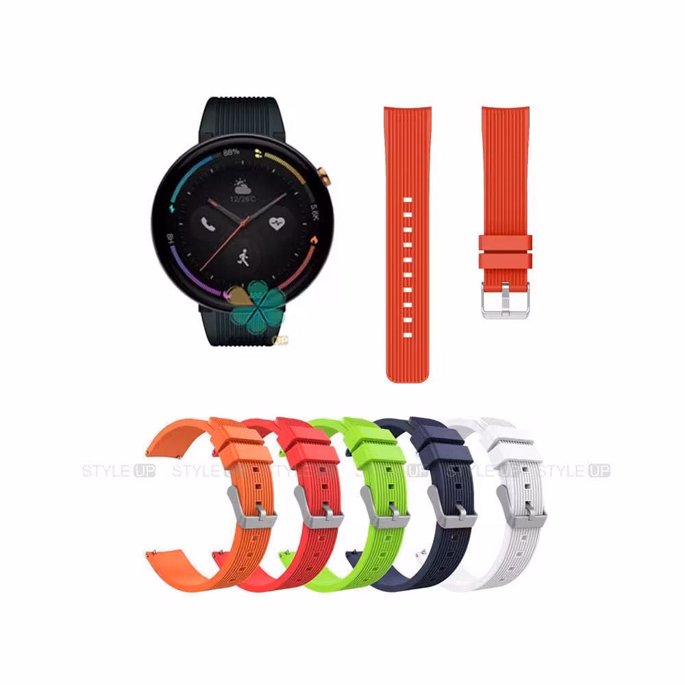 بند سیلیکونی ساعت شیائومی Xiaomi Amazfit Nexo طرح گلکسی