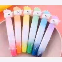 ماژیک هایلایت مایع طرح یونیکورن سیلیکونی