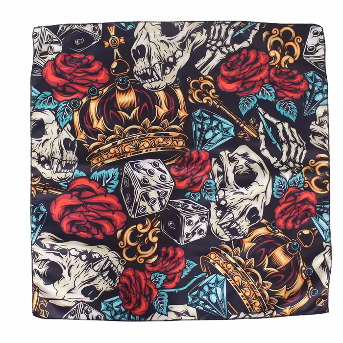 دستمال سر و گردن مدل باندانا کد 002 چند رنگ سایز 51سانت در 51سانت