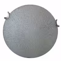 چراغ سقفی شیشه ای دو لامپ