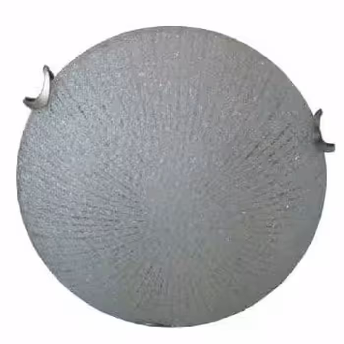 چراغ سقفی شیشه ای دو لامپ