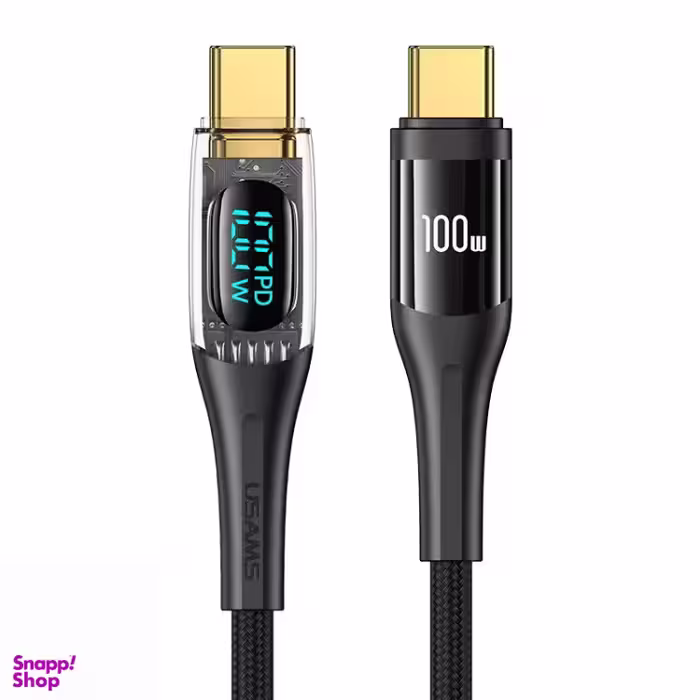 کابل تبدیل USB-C به USB-C یوسمز مدل Sj590 طول 1.2 متر