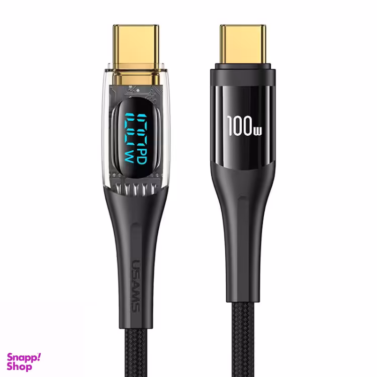 کابل تبدیل USB-C به USB-C یوسمز مدل Sj590 طول 1.2 متر
